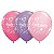 Balão Qualatex 11" - Qx Party Balloon Estampado - Princess - 6 Un - Imagem 1