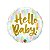 Balão Qualatex 18" - Redondo - Hello Baby! - 1 Un - Imagem 1