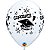 Balão Qualatex 11" - Redondo Branco - Congrats!-Chapéu - 50 Un - Imagem 1