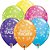 Balão Qualatex 11" - Redondo Sortido Tropical - Thank You Teacher! - 50 Un - Imagem 1