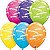 Balão Qualatex 11" - Redondo Sortido Tropical - ¡Bienvenido! Welcome!-Idiomas - 50 Un - Imagem 1