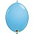 Balão Qualatex 12" - Q-Link Azul Claro - Liso Látex - 50 Un - Imagem 1