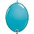 Balão Qualatex 6" - Q-Link Azul Petróleo - Liso Látex - 50 Un - Imagem 1