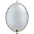 Balão Qualatex 12" - Q-Link Prata - Liso Látex - 50 Un - Imagem 1