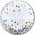 Balão Qualatex 22" - Bubble Simples - Congratulations-Confete - 1 Un - Imagem 1