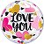 Balão Qualatex 22" - Bubble Simples - Love You-Corações E Flechas - 1 Un - Imagem 1