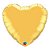 Balão Qualatex 36" - Coração - Ouro Metalizado Liso - 1 Un - Imagem 1