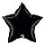 Balão Qualatex 36" - Estrela - Preto Onix Metalizado Liso - 1 Un - Imagem 1