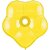 Balão Qualatex 6" - Geo Amarelo - Liso Látex Blossom - 50 Un - Imagem 1