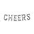 Balão Qualatex 16" - Kit - Cheers Prata - 1 Un - Imagem 1