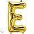 Balão Qualatex 34" - Letra - E Ouro - 1 Un - Imagem 1