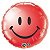 Balão Qualatex 18" - Redondo - Sorriso Vermelho - 1 Un - Imagem 1