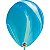 Balão Qualatex 11" - Redondo Azul - Liso Látex Superagate - 25 Un - Imagem 1