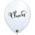 Balão Qualatex 11" - Redondo Branco - Cheers - 50 Un - Imagem 1