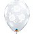 Balão Qualatex 11" - Transparente - Rosas Em Flor - 50 Un - Imagem 1