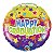 Balão Qualatex 09" - Redondo Solto - Happy Graduation-Estrelas - 1 Un - Imagem 1