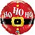 Balão Qualatex 09" - Redondo Solto - Ho Ho Ho-Santa'S Cinto - 1 Un - Imagem 1