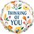 Balão Qualatex 4" - Redondo Solto - Thinking Of You-Floral - 1 Un - Imagem 1