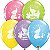 Balão Qualatex 11" - Redondo Sortido Especial - Baby Shower-Elephante - 50 Un - Imagem 1
