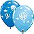 Balão Qualatex 11" - Redondo Sortido Especial - Balões De Ar Quente Azul - 50 Un - Imagem 1