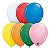 Balão Qualatex 5" - Redondo Sortido Estandarte Coração E Bc - Liso Látex - 100 Un - Imagem 1