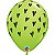 Balão Qualatex 11" - Redondo Verde Lima - Sementes De Coração - 50 Un - Imagem 1