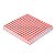 Guardanapos de Papel Folha Dupla Junino Xadrez 32cm Vermelho - 20 Un - Imagem 1