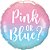 Balão Qualatex 18" Redondo Blue or Pink? - 1 Un - Imagem 1