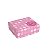 Caixa Para 4 Brigadeiros Que Seja Doce Rosa 9x9x4,5cm - 100 Un - Imagem 1