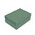 Caixa Retangular com Tampa Natural Green M 35x25x11cm - 10 Un - Imagem 1