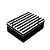 Caixa Retangular com Tampa Duran P 24x18x8cm - 10 Un - Imagem 1