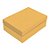 Caixa Retangular com Tampa Butter Yellow G 46x33x14cm - 10 Un - Imagem 1