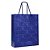 Sacola Premium Lisa Azul com Relevo G 34x38x15cm - 10 Un - Imagem 1