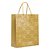 Sacola Premium Lisa Ouro com Relevo G 34x38x15cm - 10 Un - Imagem 1