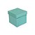 Caixa Cubo com Relevo Caribe M 15x15x15cm - 10 Un - Imagem 1