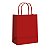 Sacola de Papel Vermelho Rosa Colombiana G 32x26,5x13cm - 10 Un - Imagem 1