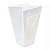 Sacola com Visor Liso G 33x23x12cm Branco - 10 Un - Imagem 1
