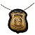 Distintivo Policial Dourado - 1 Un - Imagem 1