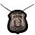 Distintivo Policial Prata - 1 Un - Imagem 1
