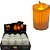 Vela Eletrônica com LED para Decoração Halloween 7cm - 1 Un - Imagem 2