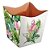 Cachepot P Pote 11/12 Flamingo Tropical - 10 Un - Imagem 1