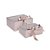 Caixa Flor Munique Rose Gold - ConjUnto com 2 Un - Imagem 1