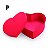 Caixa Rígida Coração Vermelho P 20,5x21,5x8cm - 1 Un - Imagem 1