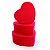 Caixa Rígida Coração Vermelho P 20,5x21,5x8cm - 1 Un - Imagem 2