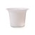 Vaso Cristal Para Violeta P 8,5x12,5x12,5cm Branco - 1 Un - Imagem 1