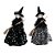 Bruxas Salomé e Sibina Halloween 29cm - Kit com 2 Un - Imagem 1