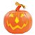 Abóbora Decorativa com LED Salém Halloween - 1 Un - Imagem 1