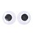 Olhos de Fantasma Halloween 15x15cm - 2 Un - Imagem 1