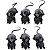 Ratos Para Decoração Halloween - 6 Un - Imagem 1