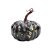 Abóbora Respingo Preta Halloween M 15cm - 1 Un - Imagem 1
